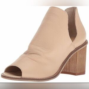 Chinese Laundry Carlita Peep-Toe Bootie Heel Shoes - Pink Size 8.5